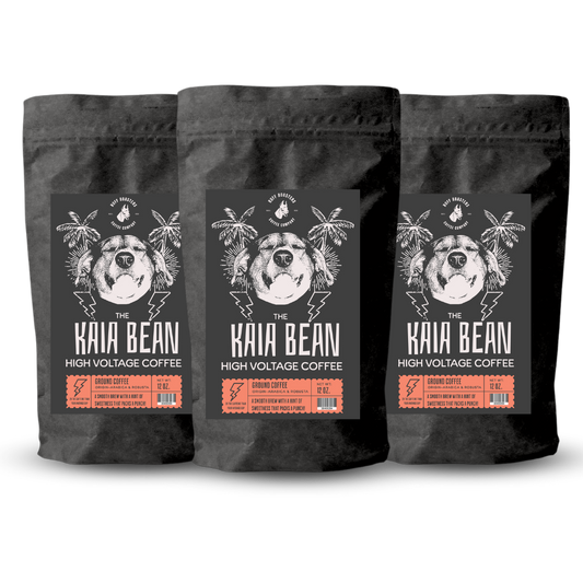 The Kaia Bean - High Caffeine Coffee 3 Pack - Ruff Roasters Coffee Co.