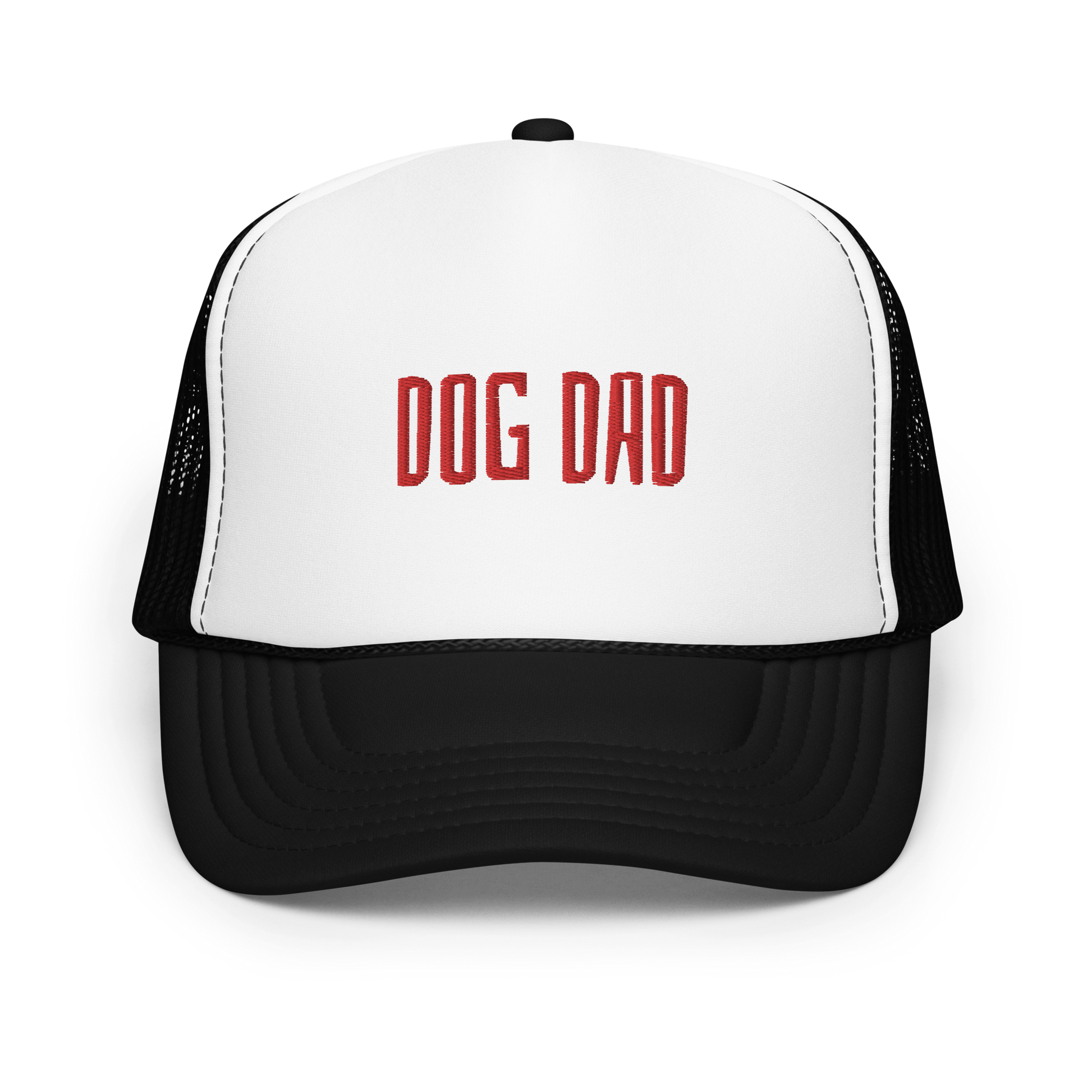 Dog Dad Foam Trucker Hat - Ruff Roasters Coffee Co.