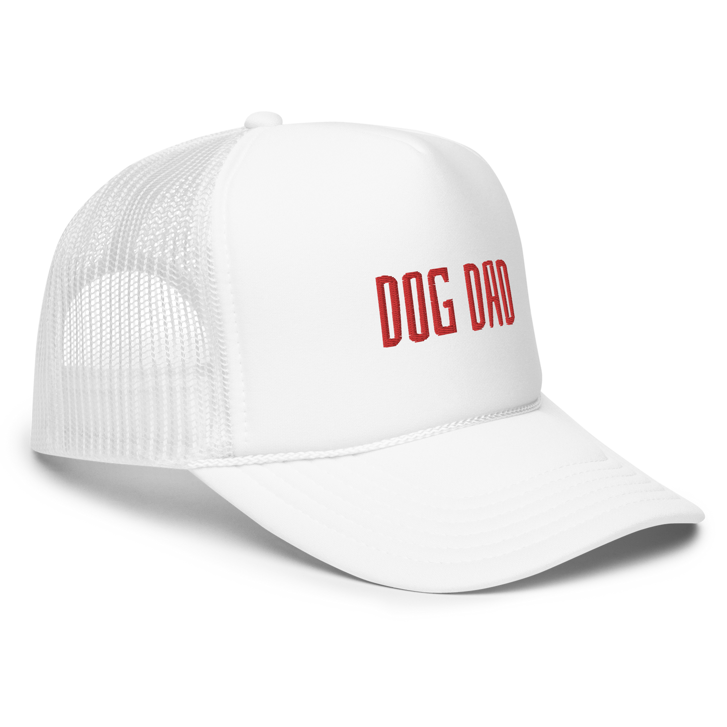Dog Dad Foam Trucker Hat - Ruff Roasters Coffee Co.
