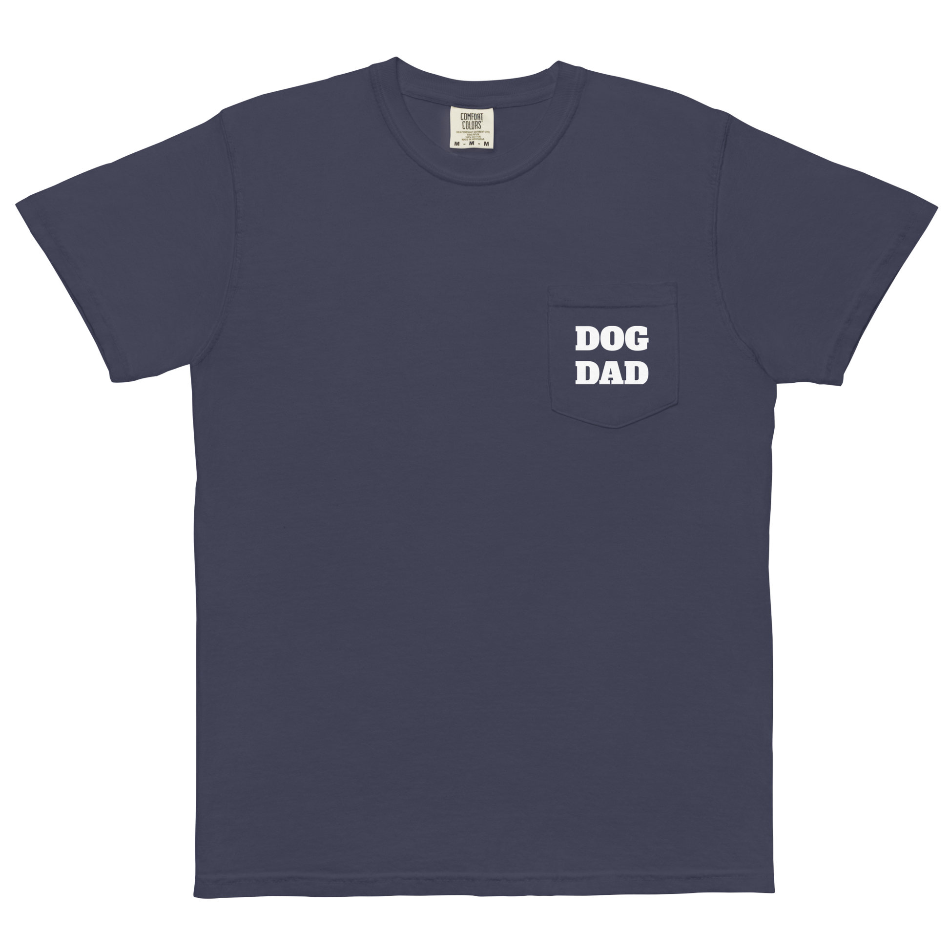 Dog Dad garment-dyed pocket t-shirt - RuffRoasters